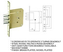 Series Dead Bolt Lock