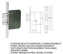 Series Dead Bolt Lock