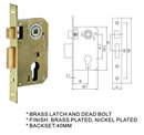 Series Dead Bolt Lock