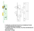 Series Argentine Lock