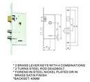 Series Argentine Lock