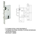 Series Argentine Lock